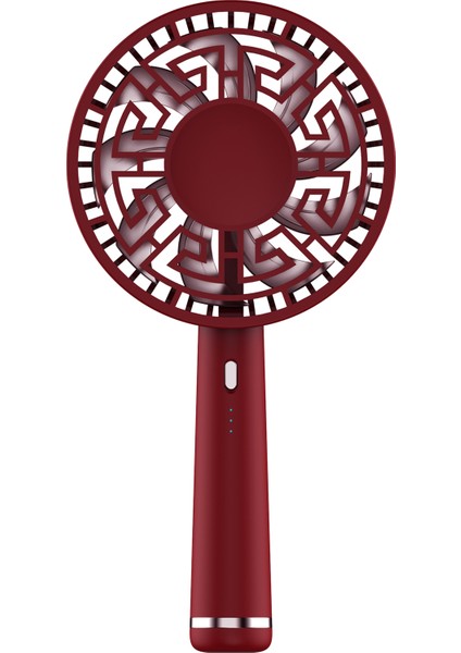 Retro Çin Stilinde Taşınabilir Sessiz USB Şarjlı Cep Fanı (Yurt Dışından)