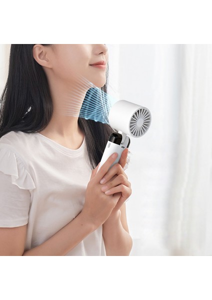 Taşınabilir El Tutmalı Boyun Masa Fanı 90° Açısı Ayarlanabilir 3600MAH Pil (Yurt Dışından) modelleri