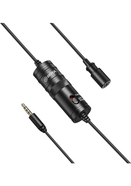 Boya By - M1 Dslr Kameralı Kamera, iPhone Için Çok Yönlü Lapel Mikrofonu (Yurt Dışından)
