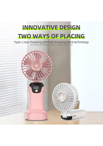 Taşınabilir Mini Ellik Elektrikli Fan 5 Ayarlaştırılabilir Hızı Sessiz Çalışma (Yurt Dışından) modelleri