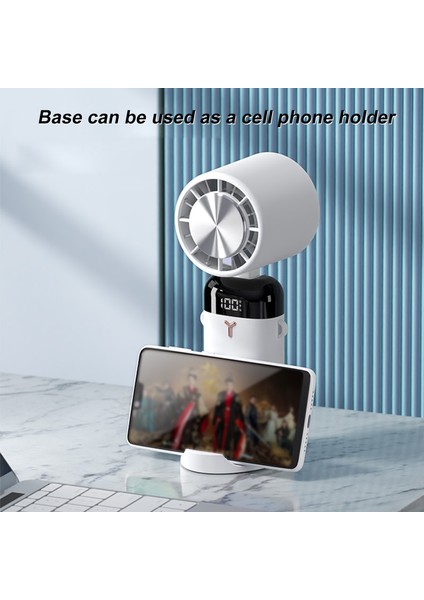 Taşınabilir Boyun Masası Fanı 90° Açı Ayarlanabilir 3600MAH Pil (Yurt Dışından) fırsatları