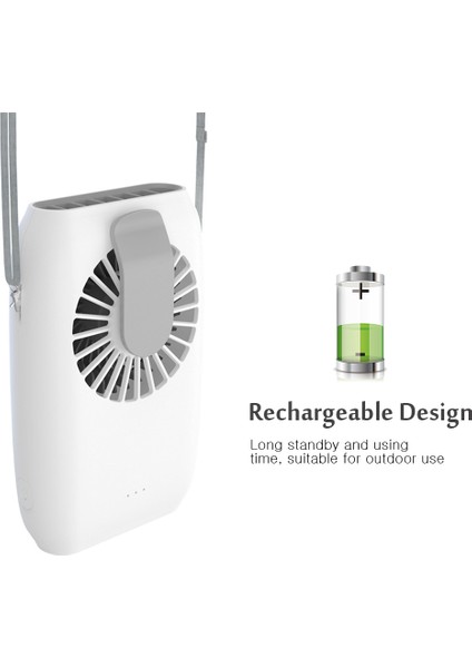 Taşınabilir 3 Hız Ayarlı Boyun Fanı (Yurt Dışından) fırsatları