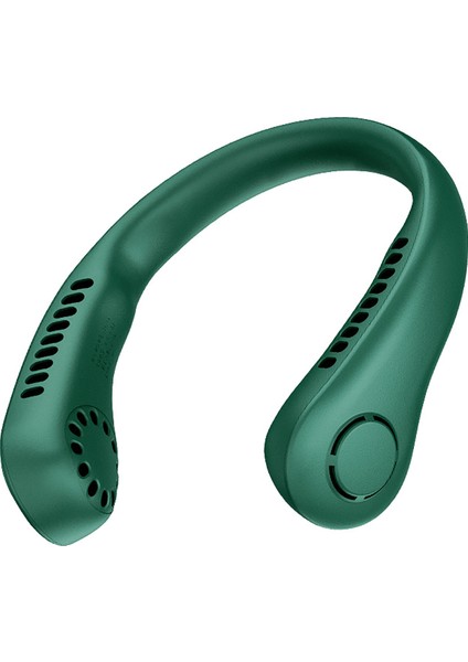 Boyun Küçük Beyaz Lı Taşınabilir USB Şarjlı Fan (Yurt Dışından)