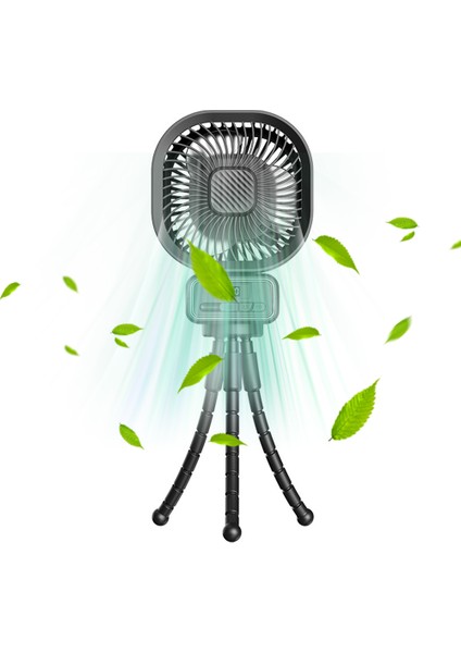 Bebek Arabası Fanı 5000MAH Pil 3 Hız (Yurt Dışından)