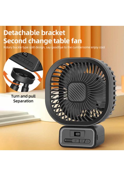 Bebek Arabası Fanı 5000MAH Pil 3 Hız (Yurt Dışından) fırsatları