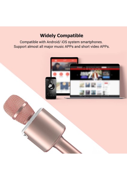 N6 Kablosuz Karaoke Mikrofonu Dans Edici LED Işıkları 2'li Telik (Yurt Dışından) fiyatları