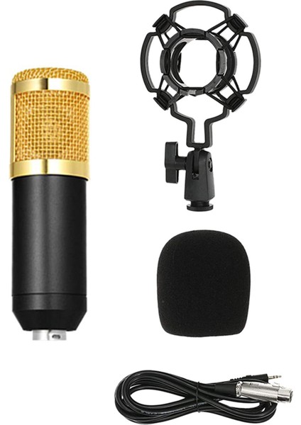 4'lü Set Kondansatör Mikrofon Kalp Şeklinde Alıcı Gürültü Engelli (Yurt Dışından)