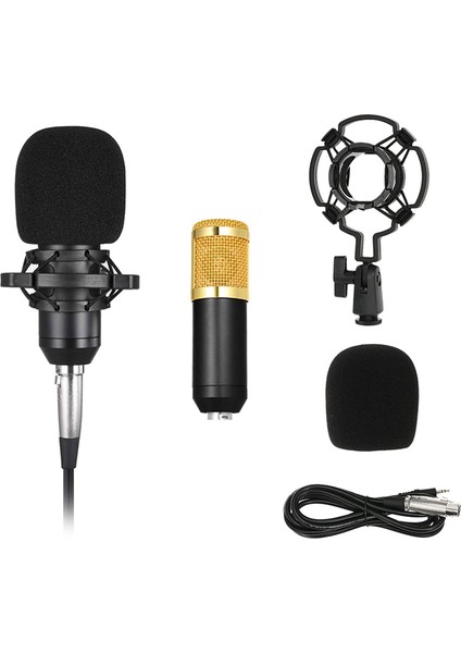 4'lü Set Kondansatör Mikrofon Kalp Şeklinde Alıcı Gürültü Engelli (Yurt Dışından)