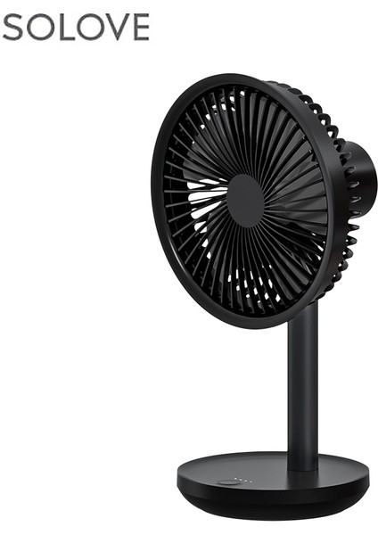 Solove Masaüstü Fan F5 Ayarlanabilir Hızı 4000MAH Pil (Yurt Dışından)