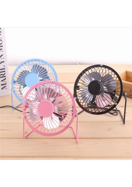 4 Inç Taşınabilir Sessiz Masaüstü USB Demirli Siyah Fan (Yurt Dışından) fiyatları