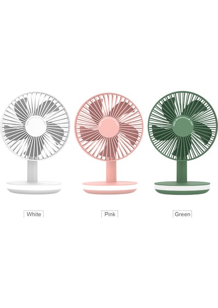 6 Inç LED Masa Fanı Sessiz 3 Hızlı Taşınabilir (Yurt Dışından) fırsatları