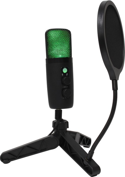 Stüdyo Kaydı ve Karaoke Şarkısı Için Masaüstü Mikrofon Seti (Yurt Dışından)