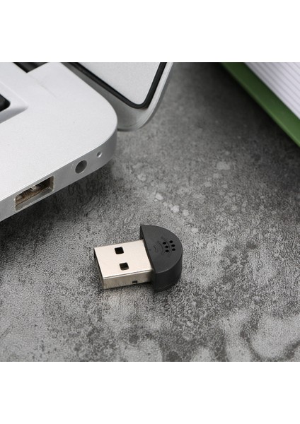 USB 2.0 Mini Mikrofon Ses Adaptörü Pc Ses Tanıma Için (Yurt Dışından)