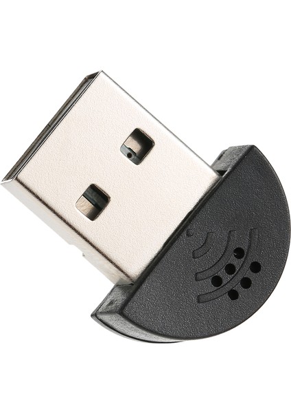 USB 2.0 Mini Mikrofon Ses Adaptörü Pc Ses Tanıma Için (Yurt Dışından)