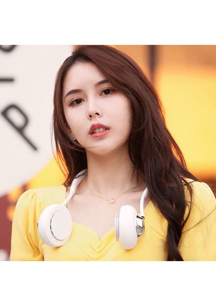 60° Ayarlı Boyun Bandı Fanı Çift Başlıklı 3 Hızlı (Yurt Dışından) fırsatları