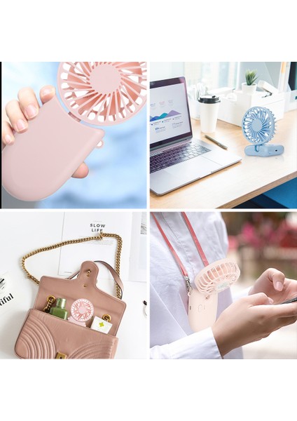 Kolye Fanı Mini Taşınabilir 3 Hız Ayarlı Fan (Yurt Dışından) fırsatları