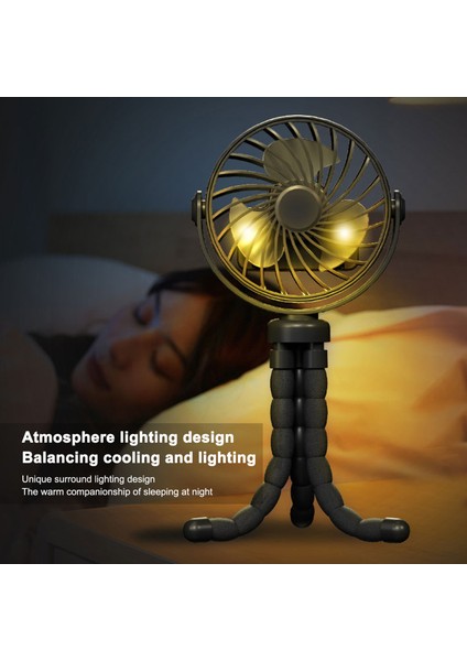El Tutulabilir Taşınabilir Fan 3 Ayarlı Hız 360° Dönüş (Yurt Dışından) modelleri