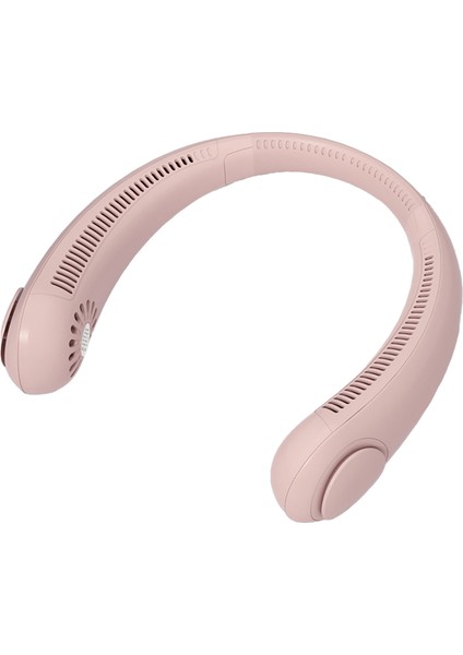 Pembe Küçük Taşınabilir USB Şarjlı Güçlü Lı Fan (Yurt Dışından)