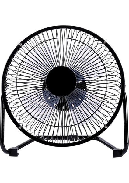 Mini USB Fan Masa Fanı 4 Metal Kanatlı Siyah (Yurt Dışından) fırsatları