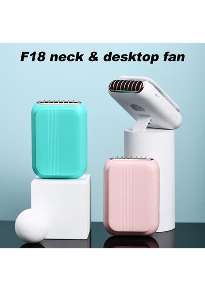 3 Iç 1 USB Şarj Edilebilir Kişisel Fan 3 Hızlı Sessiz (Yurt Dışından)
