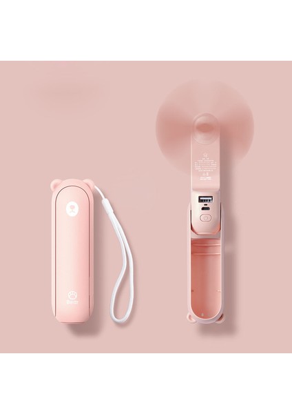 El Ile Tutulabilir Katlanabilir Ayı Fanı (Yurt Dışından)