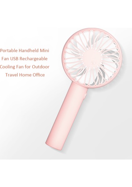Taşınabilir USB Şarj Edilebilir Mini Fan 3 Hızlı (Yurt Dışından) modelleri