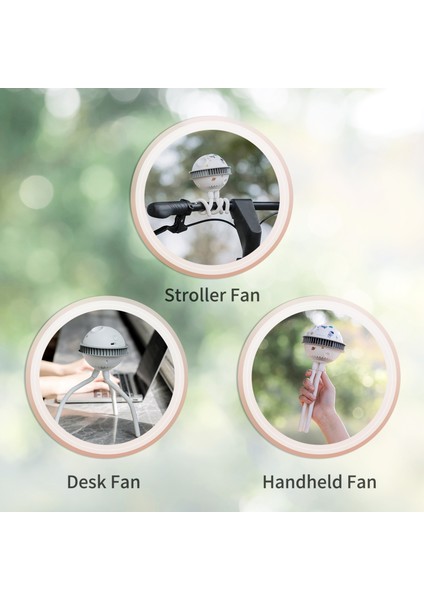 Ahtapot Bebek Arabası Fanı 360° Soğutma 4 Hız (Yurt Dışından) indirimleri