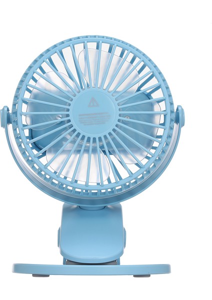 USB Mini Masa Üstü Tıkaç Fanı 360 Derece Dönen Şarj Edilebilir (Yurt Dışından)