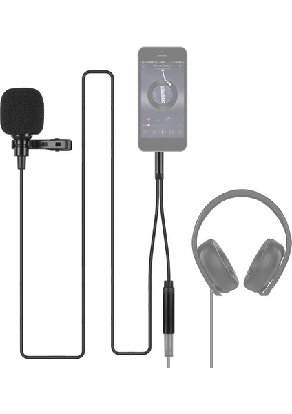 Mini Kilitlenebilir Lapel Kondansatör Mikrofon 3.5mm Kulaklık Çıkışı Telefonlar, Kameralar, Bilgisayarlar Için (Yurt Dışından) modelleri