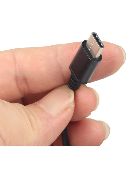 Kondenser Lavalier Mikrofon 1.5m Kablosu Type - C Cihazlar Için (Yurt Dışından)
