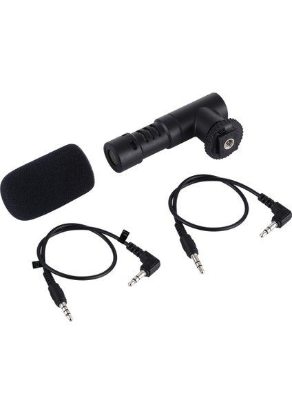 Mini Tek Yönlü Kondansatör Mikrofon 3.5mm Cep Telefonu ve Bilgisayar Için Evrensel (Yurt Dışından)