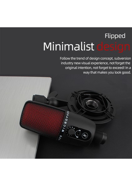 Me3 USB Mikrofon Siyah 192KHZ/24BIT Gürültü Azaltma Tak ve Çalıştır (Yurt Dışından)