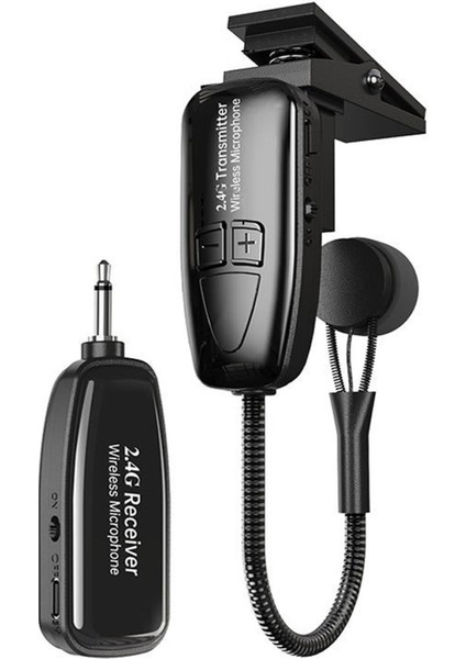 2.4g Saksofon Kablosuz Mikrofon Alıcı Seti Gürültü Giderme Tak ve Kullan (Yurt Dışından)