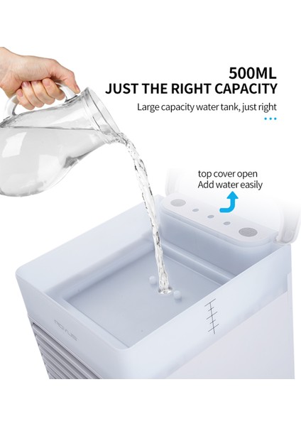 Masaüstü Hava Soğutucusu 500ML 3 Hızı USB Beslemeli (Yurt Dışından) fırsatları