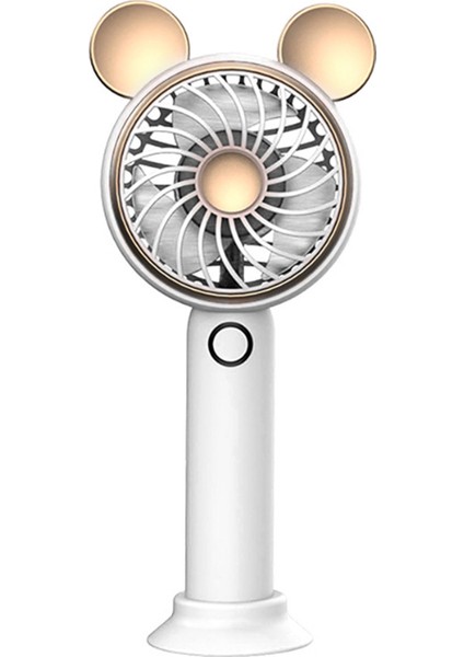 Minyatür El Fanı 3 Hız Ayarlı USB Şarj Edilebilir (Yurt Dışından)