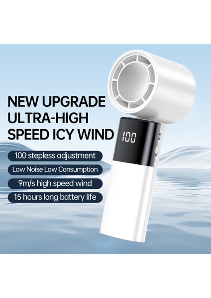 El Fanı Taşınabilir USB Şarj Edilebilir 100 Hız Ayarı (Yurt Dışından) modelleri