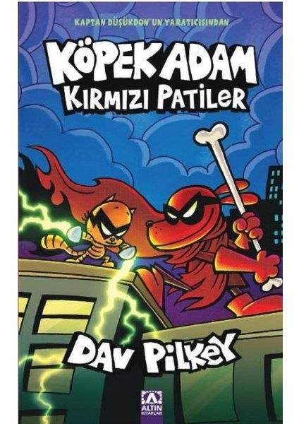 Köpek Adam 12 - Kırmızı Patiler - Dav Pilkey