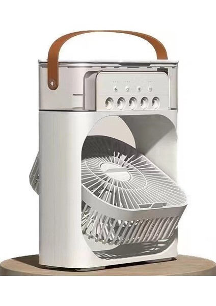 Mini Taşınabilir Yatak Odası Masaüstü Sessiz Sprayer Nemlendirici Beyaz (Yurt Dışından)