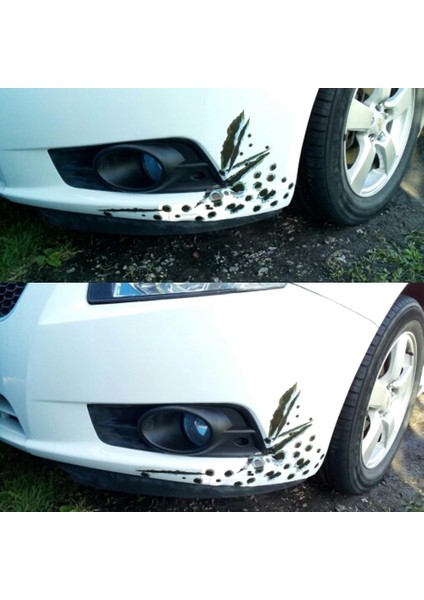 Araç Sticker Mermi ve Oto Sticker Yara Şeklinde 3D