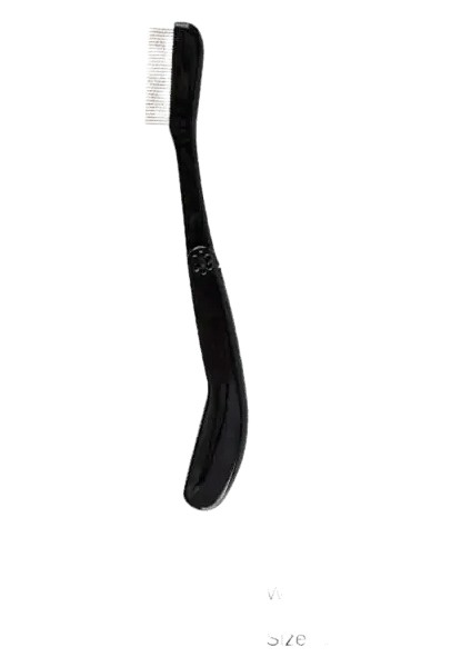 Katlanabilir Ultra Ince Çelik Iğne Kaş Kıyrılar Göz Kaş Uzatma Fırçası Metal Tarak Kozmetik Makyaj Araçları Blackhandle Renk: Stil A (Yurt Dışından)