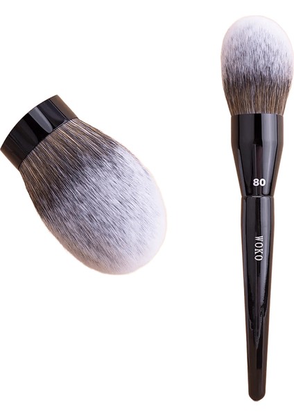PRO80 Süper Büyük Büyük Bronzlaştırıcı Fırça Yüz Gevşek Toz Kontur Tozu Makyaj Fırçaları Kabuki Vücut Bronzer Makyaj Araç Renk: W 80-1pcs (Yurt Dışından)