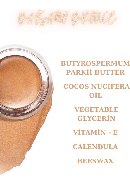Colorido Bálsamo Bronce Nemlendirici Antioksidan Işıltı Veren E-Vitaminli Krem Balm(Ruj,far,allık) fırsatları