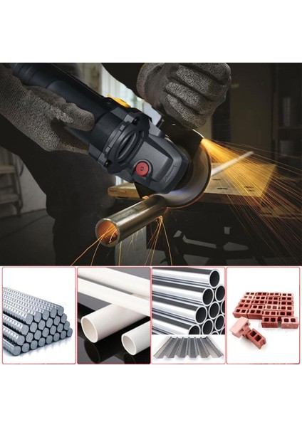 DA09052 115MM Profesyonel Çelik, Inox, Alüminyum, Pvc, Fayans, Çok Amaçlı Elmas Kesme Diski (Soketli, Aralıklı Kenar) fırsatları