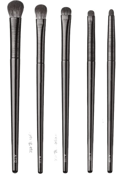 Doğal Göz Makyaj Fırçaları Set Göz Farı Fırçası Kaş Konut Eyeliner Fırça Kadın Gözleri Kozmetik Karıştırma Ayrıntısı Makya (Yurt Dışından)