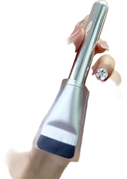 Ultra Ince Temel Fırçası Hafif ve Ince Yüz Kontur Fırçası Düz ​​kontur Fırçası Foundat Fondöten Krem Makyaj Fırçası Renk: 1 Pcs (Yurt Dışından)