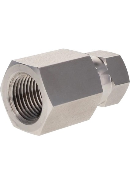 Döner Konektör SS-6506-06-06 | 3/8" Nptf Dişi x 3/8" Jıc Dişi Döner Bağlantı Parçası (Paslanmaz) Discount Hydraulic Hose Swivel Connector 4 Adet