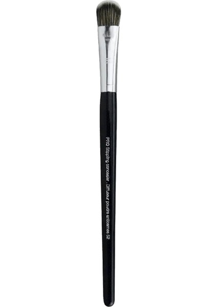 1pcs Kapatıcı Fırça, Ahşap Saplı Yüz Kapatıcı Krem ​​aplikatör Burun Konturlama Makyaj Fırçası Çok Kullanımlı Makyaj Aracı Renk: Siyah (Yurt Dışından)