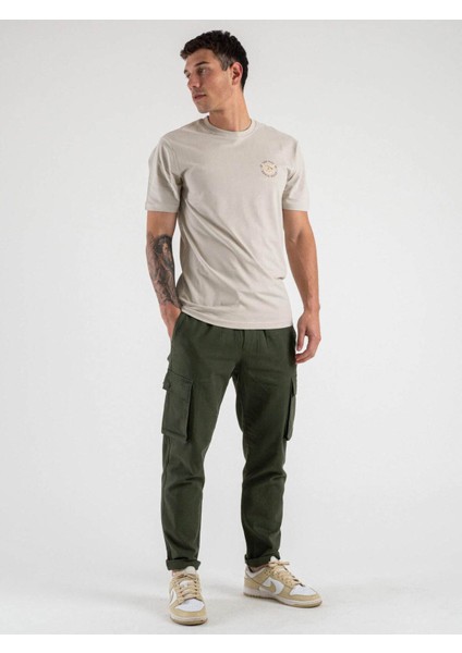 Erkek T-Shirt 22029483 Onsmanuel Lıfe Reg Ss Desert Tee