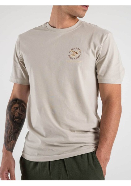 Erkek T-Shirt 22029483 Onsmanuel Lıfe Reg Ss Desert Tee