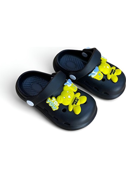 Çocuk Cross Terlik Bahçe Terliği Plaj Sahil Banyo Terliği 22-23-24-25 Numara